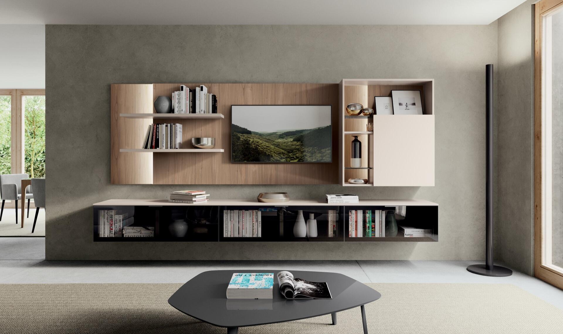 Parete attrezzata living Varese
