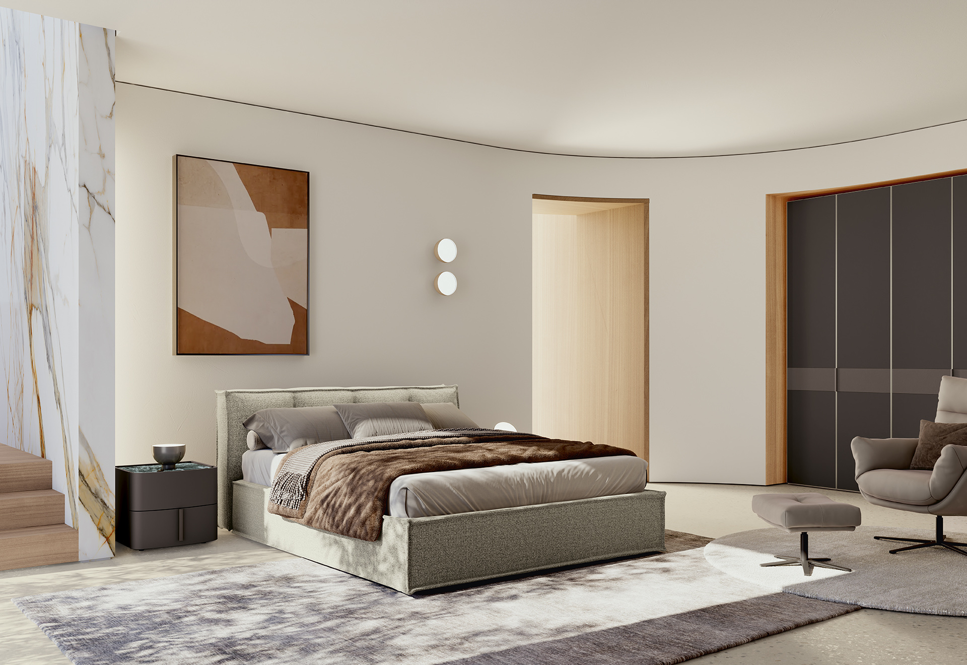Zona notte su misura Febal Casa Varese