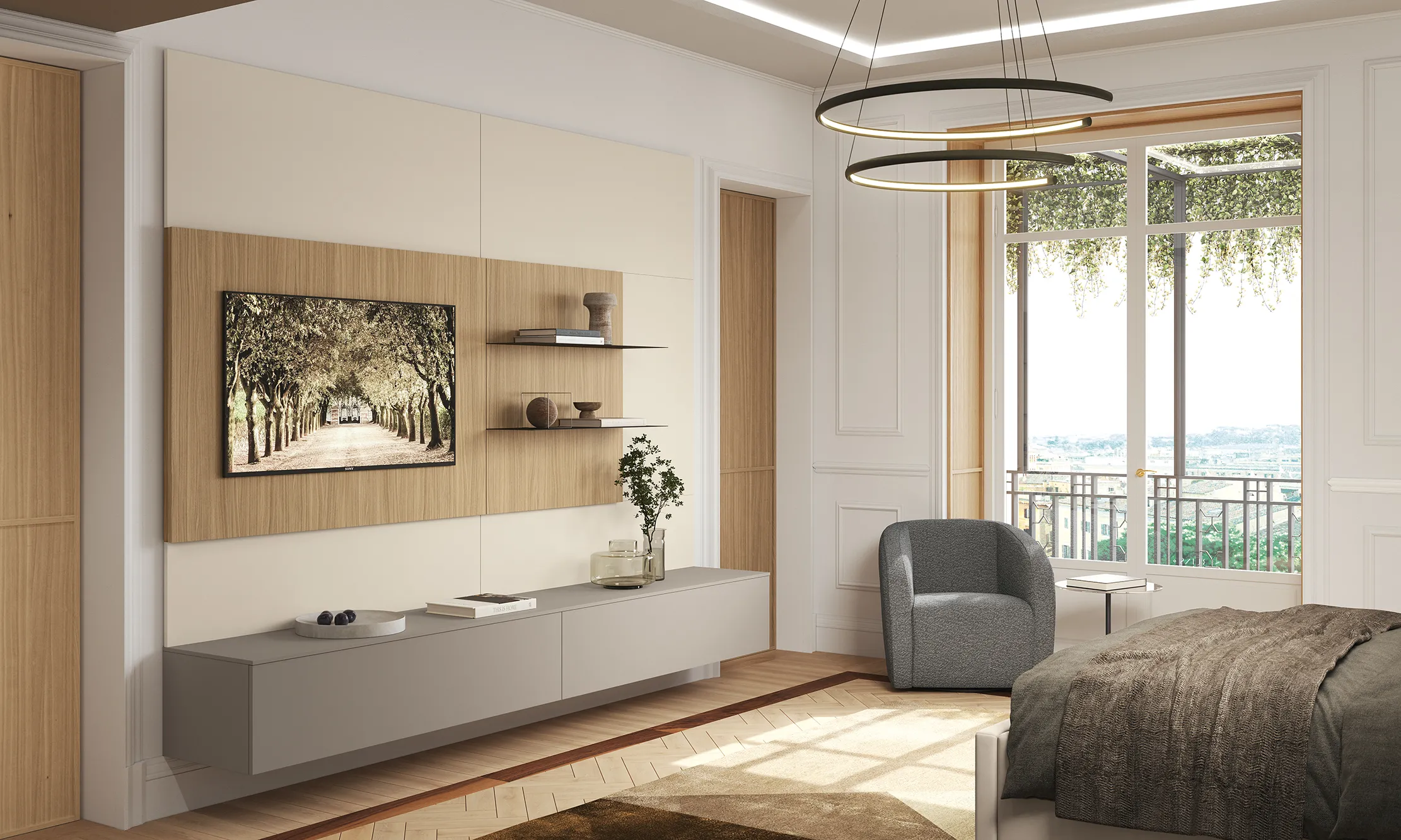 Parete attrezzata living Varese