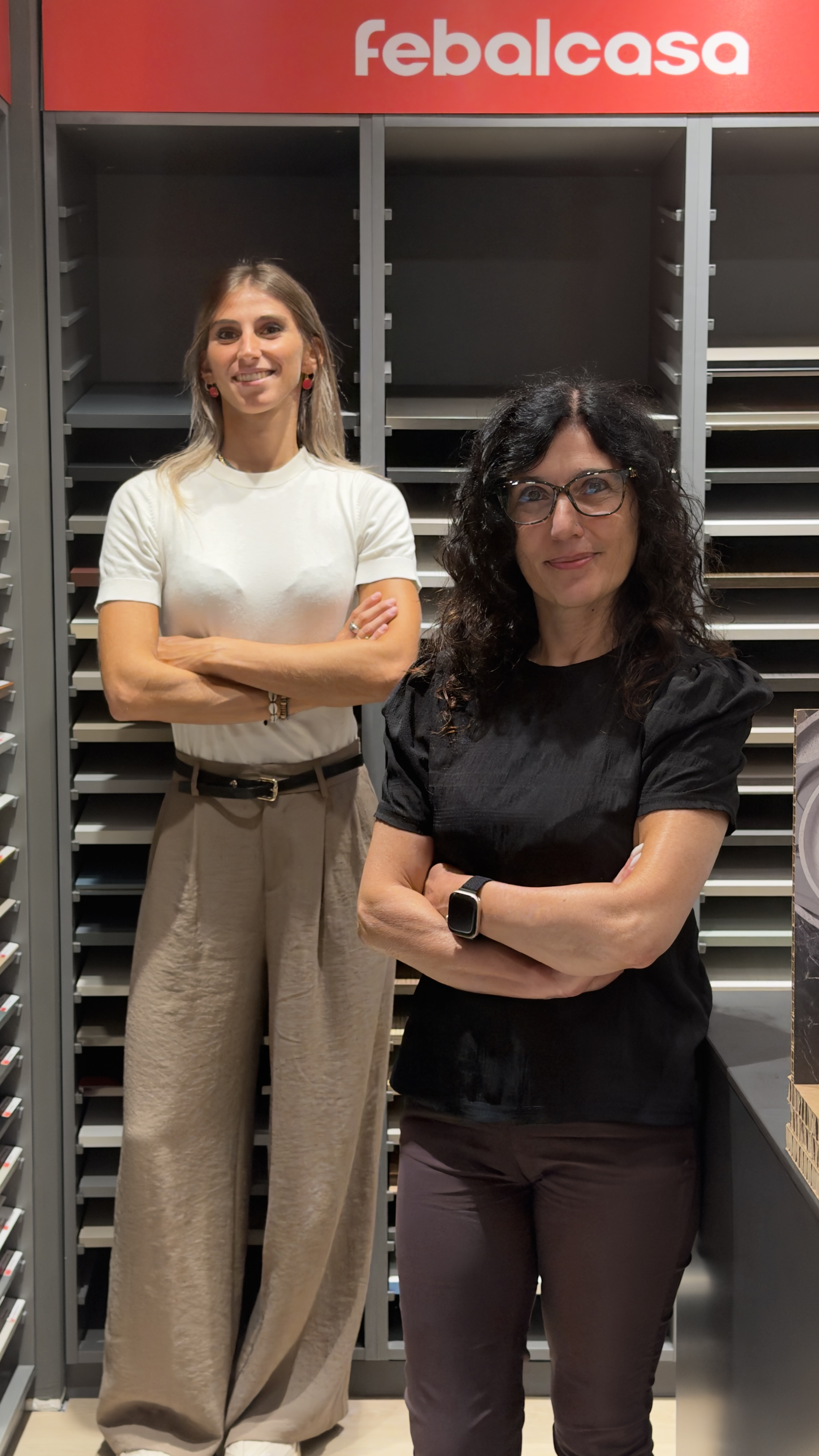 Il team Febal Casa Varese nello showroom