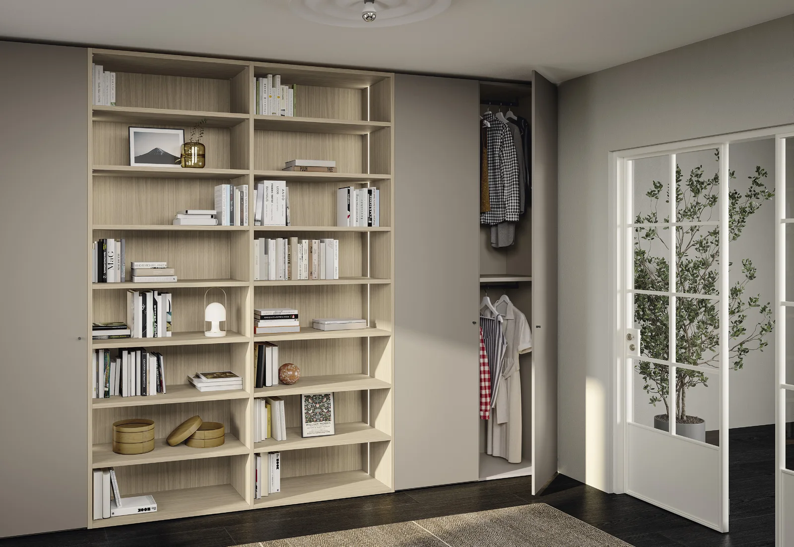 MOMENTI Utility Space, Dépendance: composizione U126, vista 2