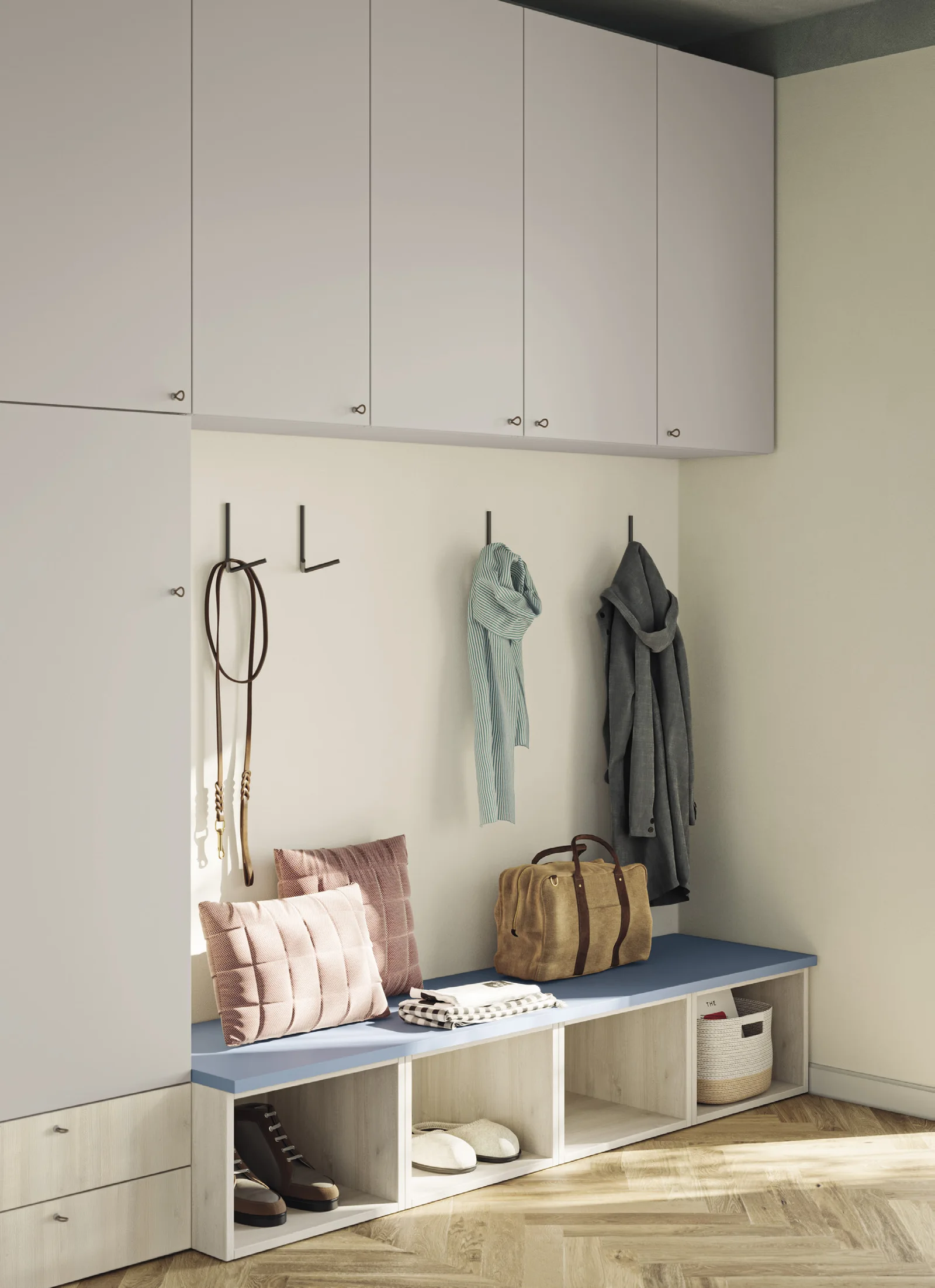 MOMENTI Utility Space, Ingressi: composizione U103, vista 4